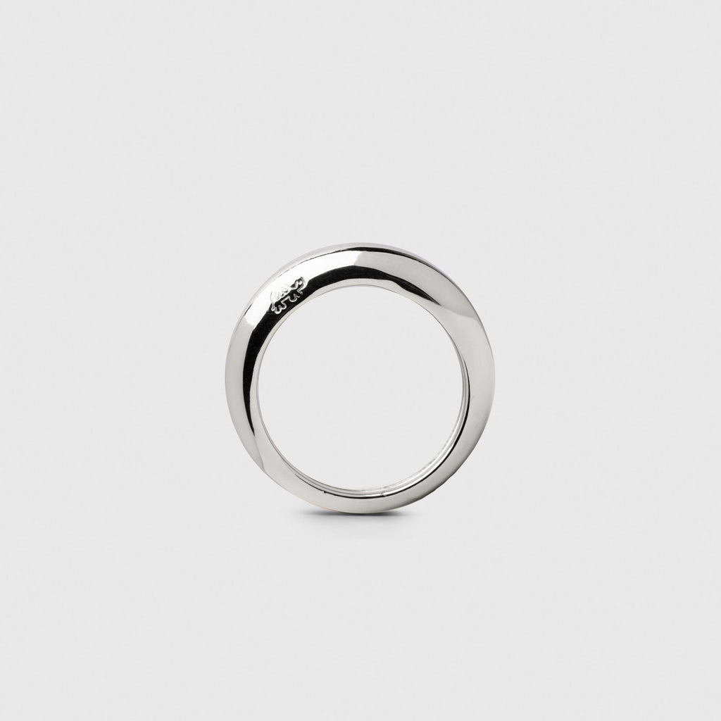 Nubo 12mm Silver Ring