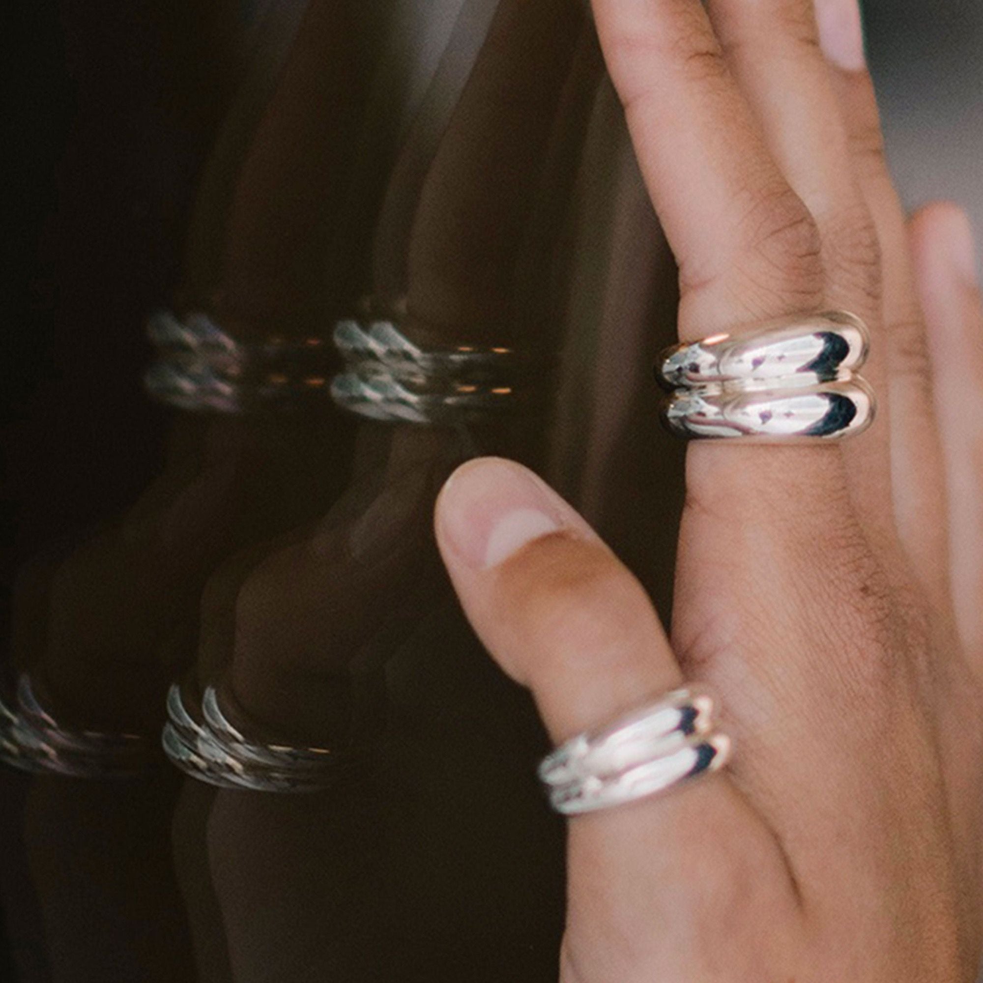 Nubo 16mm Silver Ring