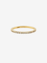 OUVERTURE | Eternity 0.12 14K Hvidguld Ring m. Diamanter