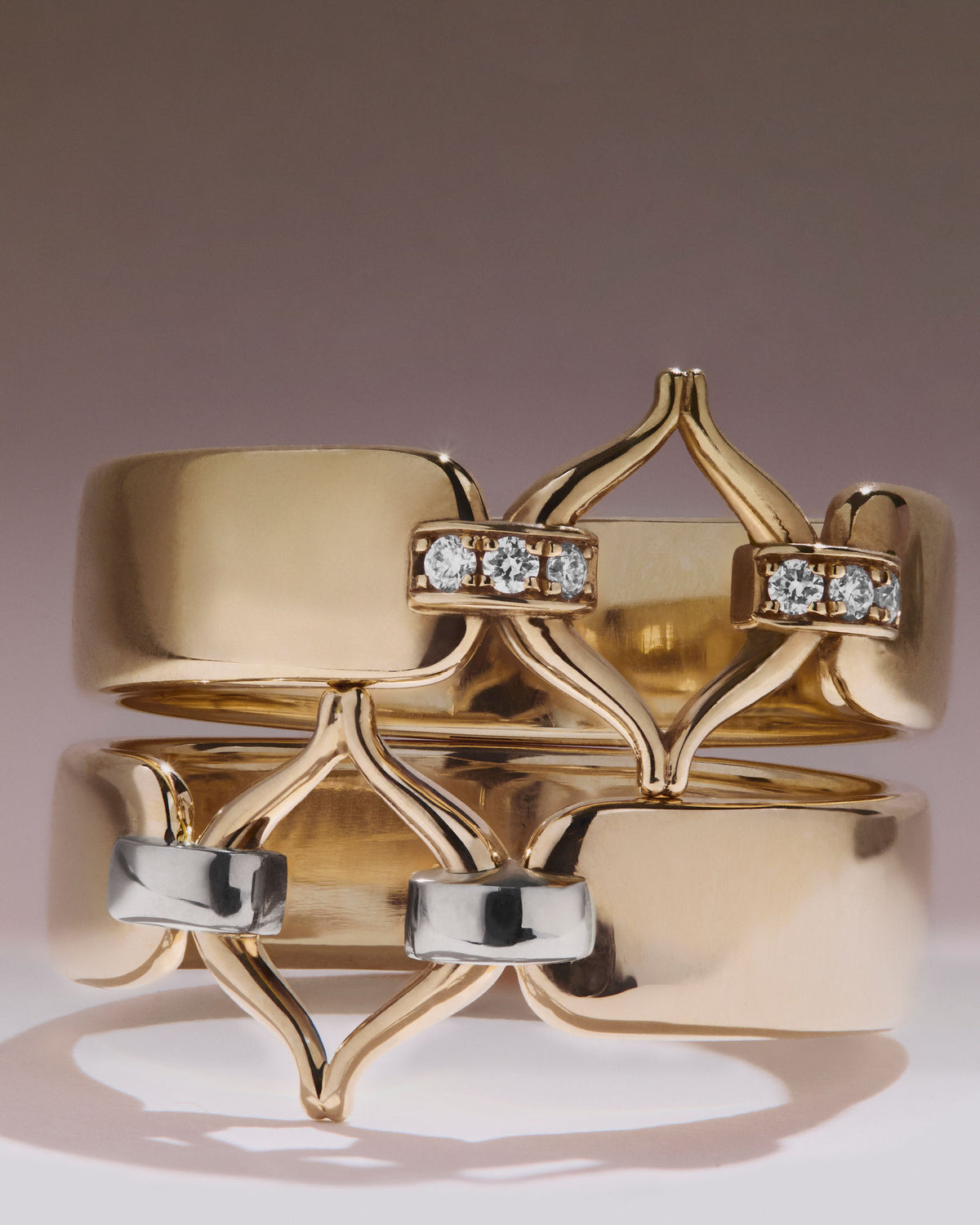 Eboris Corset 18K Gold Ring