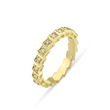 Rhea 18K Gold Ring w. Diamonds