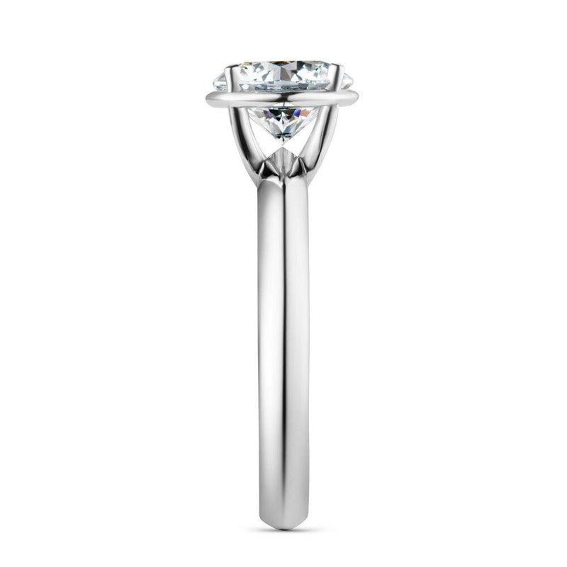 No 1 Solitaire 18K Hvidguld Ring m. Diamant