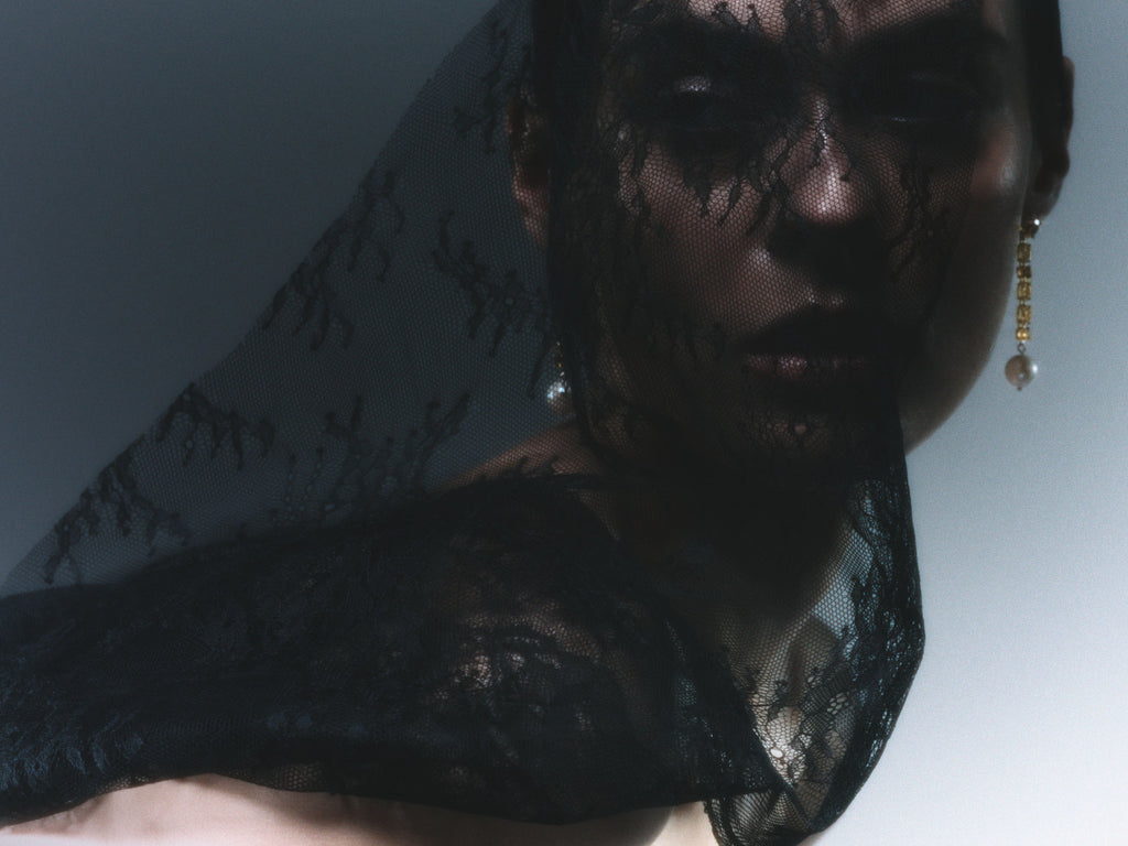 NOYA 9k Gold Earrings w. Citrins & Pearls