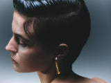 MALKA 9k Gold Earrings w. Citrins & Pearls