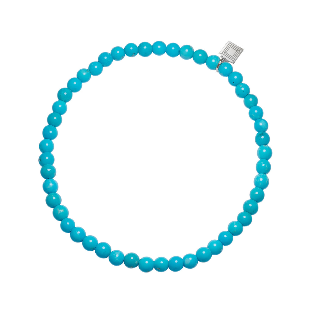 Silver Bracelet w. Turquoise