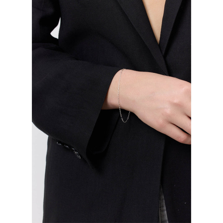 Garland schlichter Armreif aus Silber