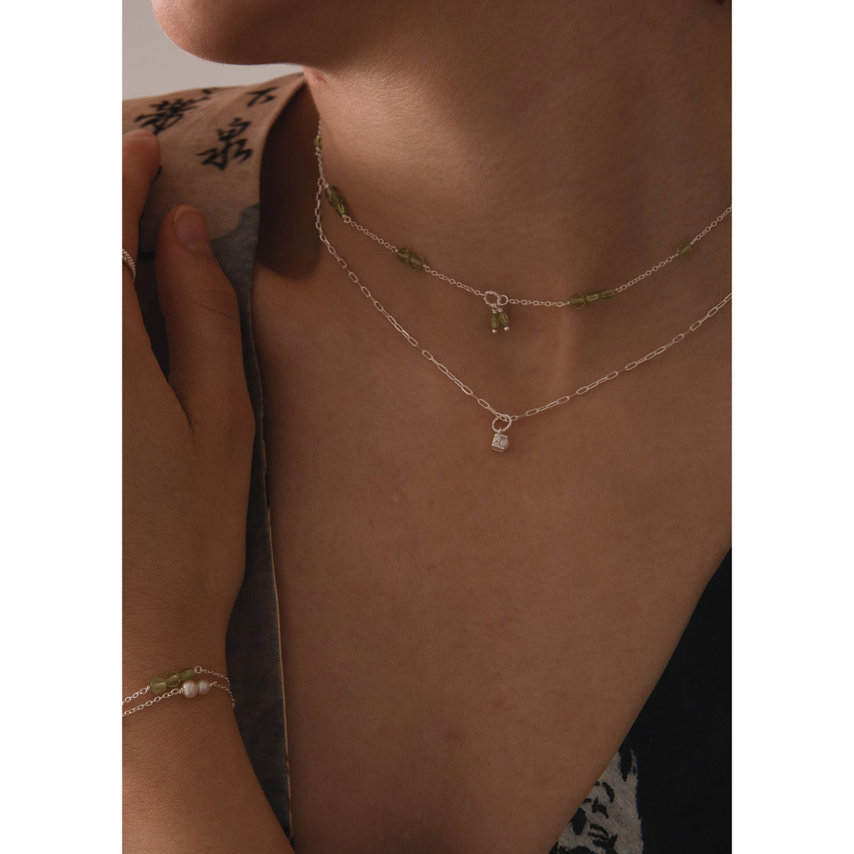 Garland schlichte Halskette aus Silber