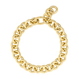 Carrara Chain Gold Plated Bracelet