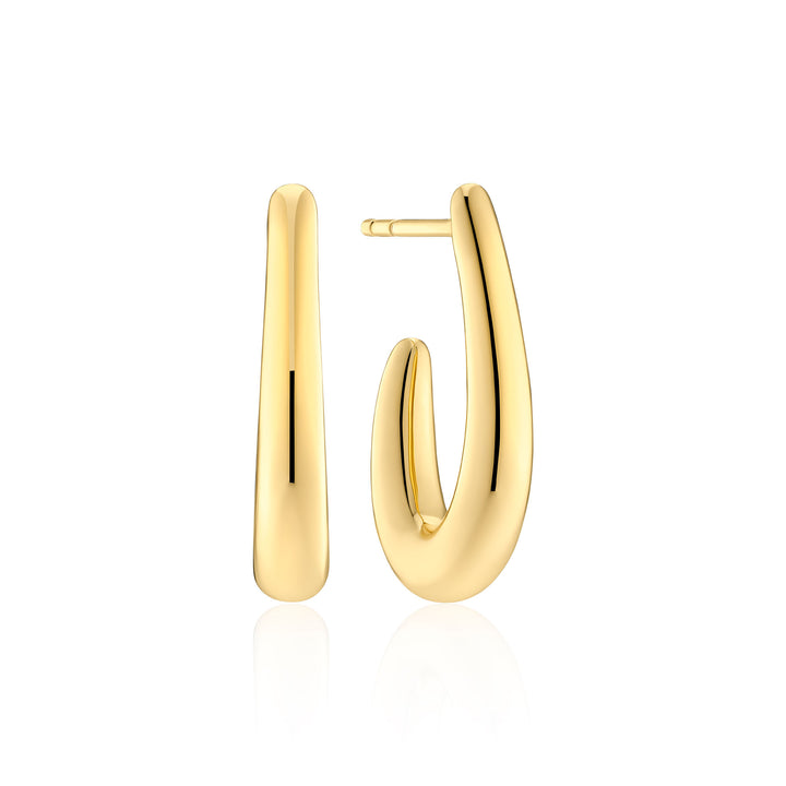 Goccia Pianura Parvus Gold Plated Earrings