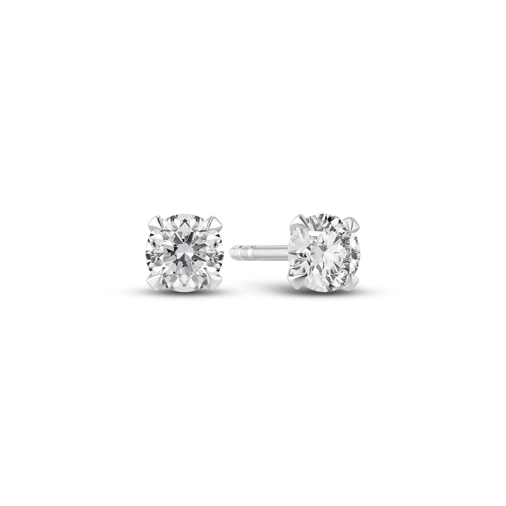 Venice Piccolo 14K Whitegold Stud w. Labor gewachsener Diamant