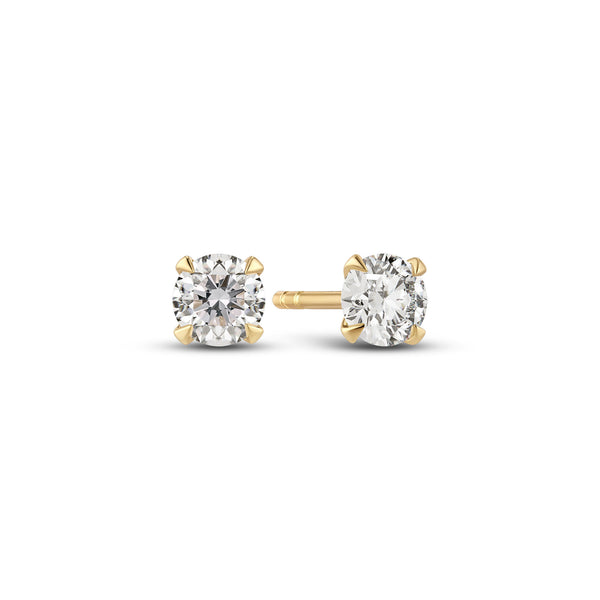 Venice Piccolo 14K Gold Stud w. Lab-Grown Diamond