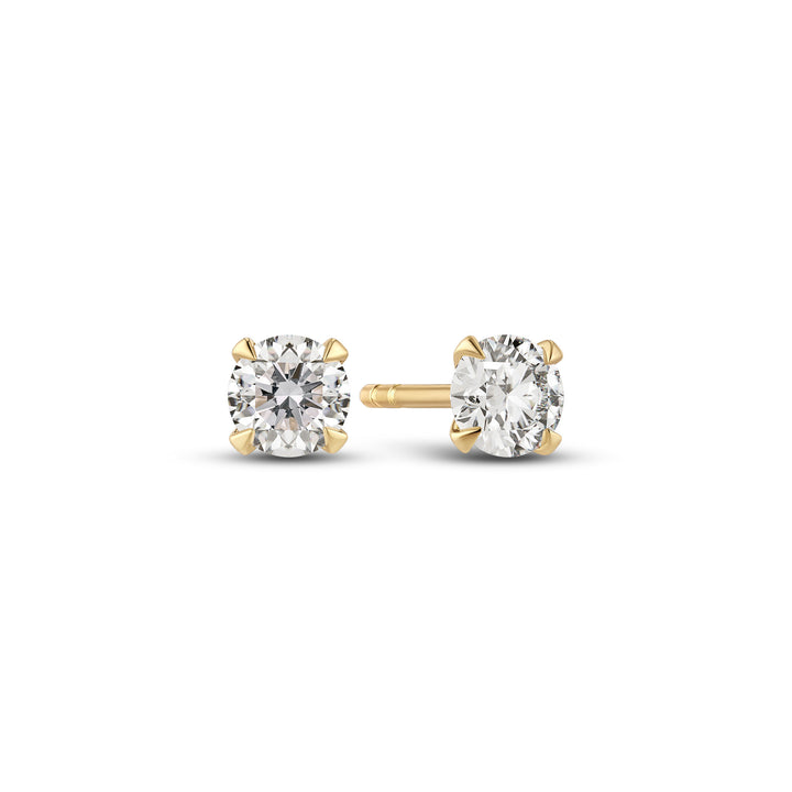 Venice Piccolo 14K Gold Stud w. Labor gewachsener Diamant
