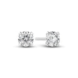 Venice Medio 14K Whitegold Stud w. Lab-Grown Diamond