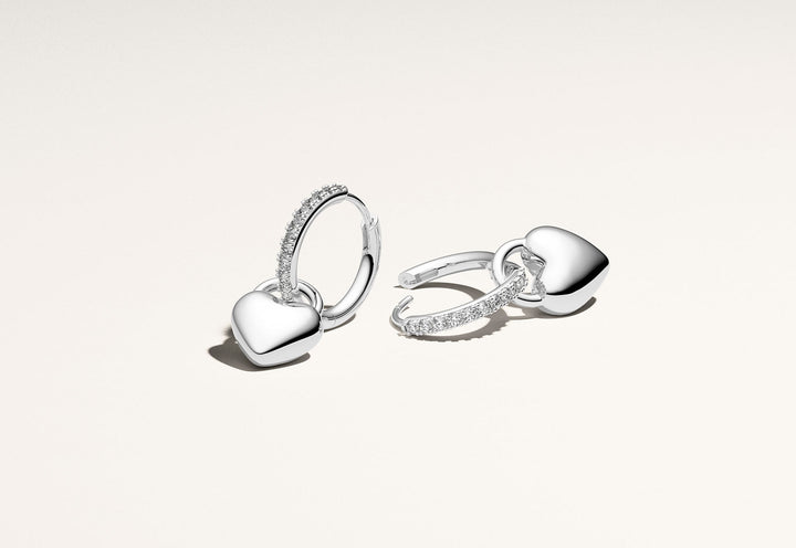 Julia Creolo Silberohrringe w. Zirkonia