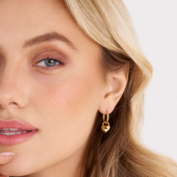 Julia Creolo Gold Plated Earrings