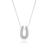 Goccia Parvus Silver Necklace w. Zirconia