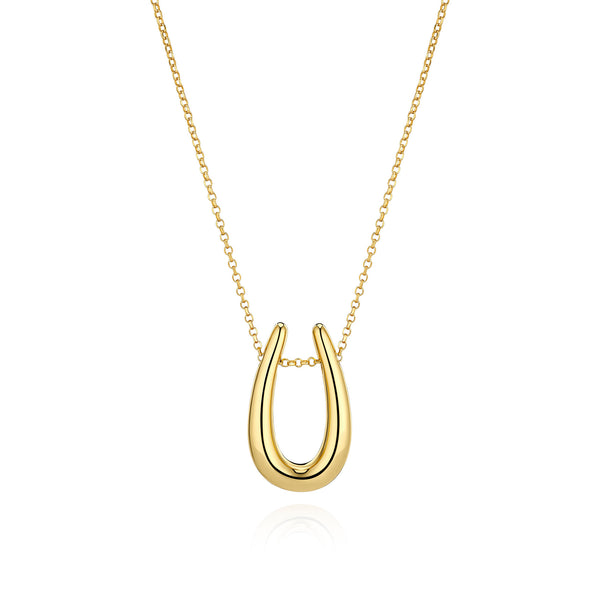 Goccia Parvus Pianura Gold Plated Necklace