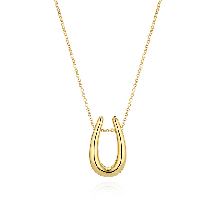 Goccia Parvus Pianura Gold Plated Necklace
