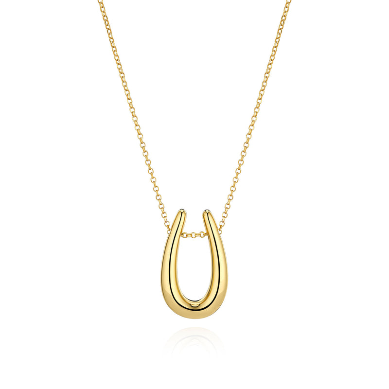 Goccia Parvus Pianura Gold Plated Necklace