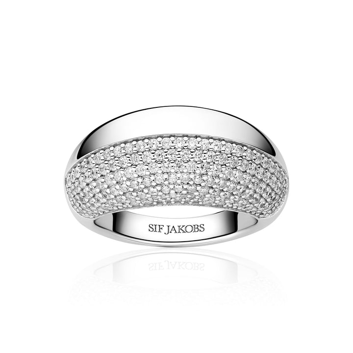 Fasano Silver Ring w. Zirconia