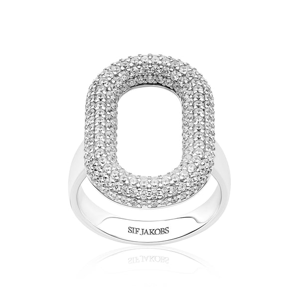 Capri Silver Ring w. Zirconia