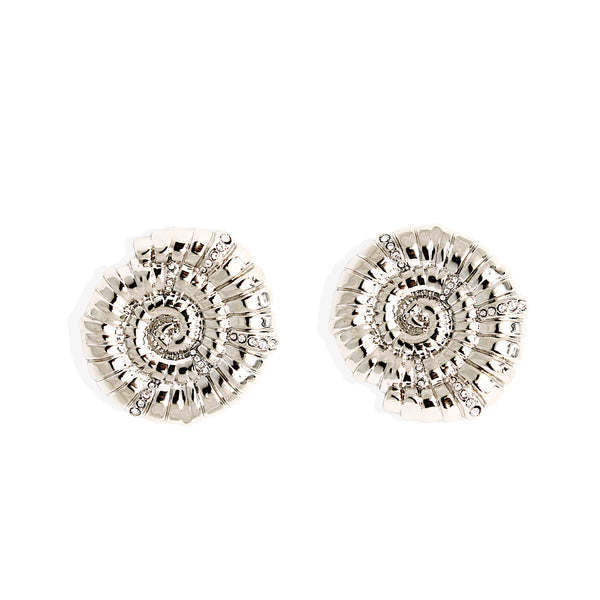 Galia Silver Earrings w. Zirconia