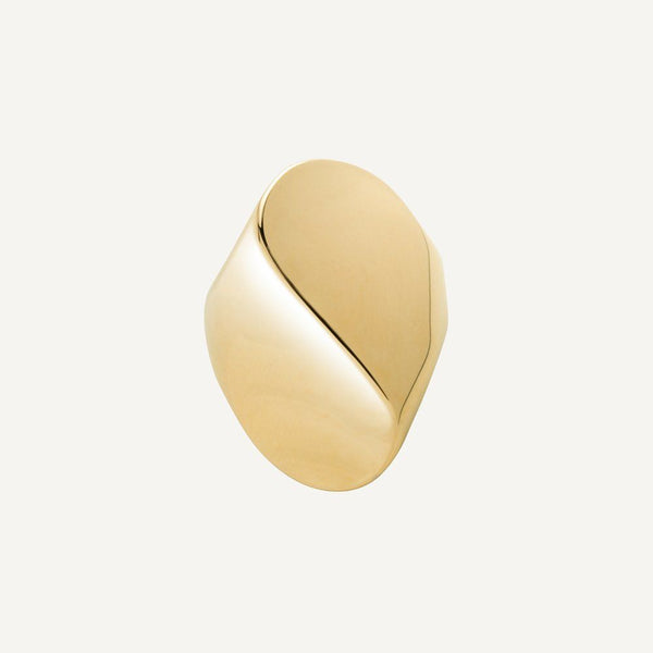 Bean 10K Gold Ring