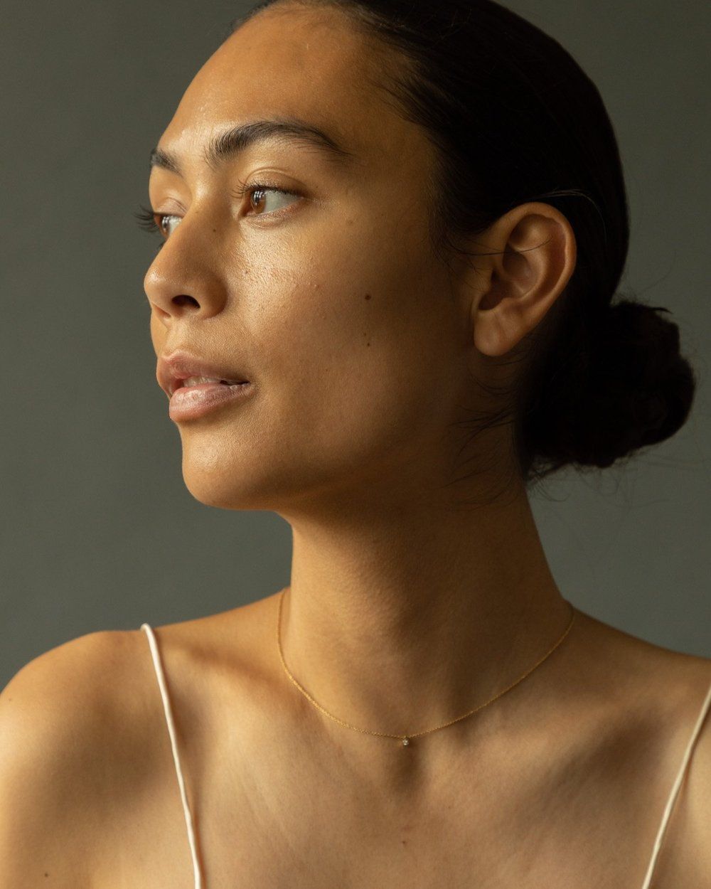 Petit no.1 14K Gold Necklace w. Diamond