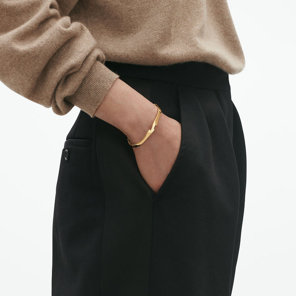 Fusion 18K Gold Bangle