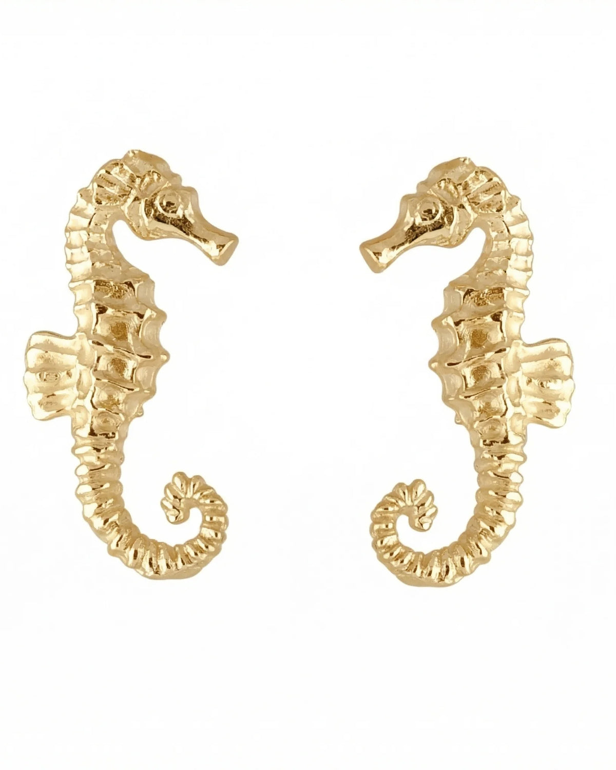 Seahorse 18K Gold Plated Earrings