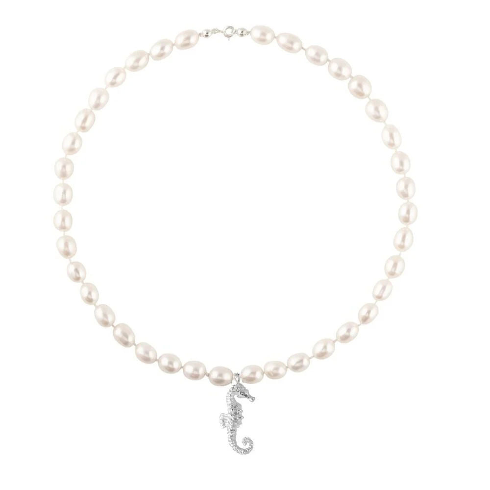 seahorse pearl necklace