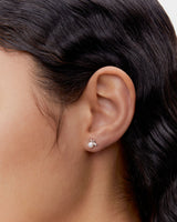 Shibuya Ichi Silver Stud w. Pearl