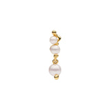 Shibuya San Gold Plated Stud w. Pearls