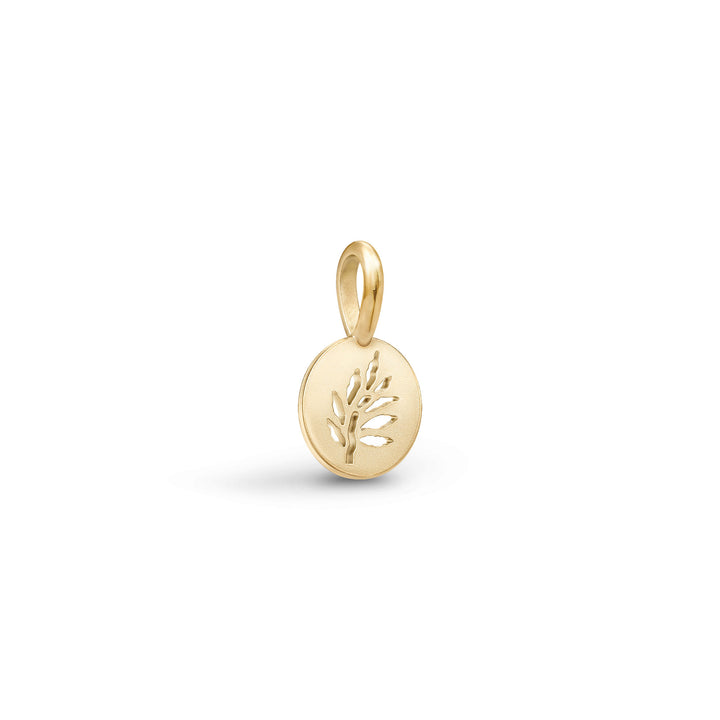 Signature Small Gold Plated Pendant