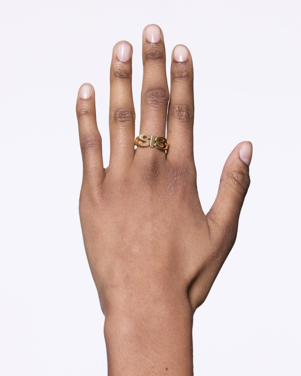 Sis Gold Plated Ring