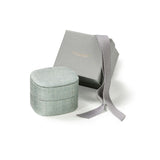 Små Love Bands 18K Rosaguld Hoops m. Diamanter