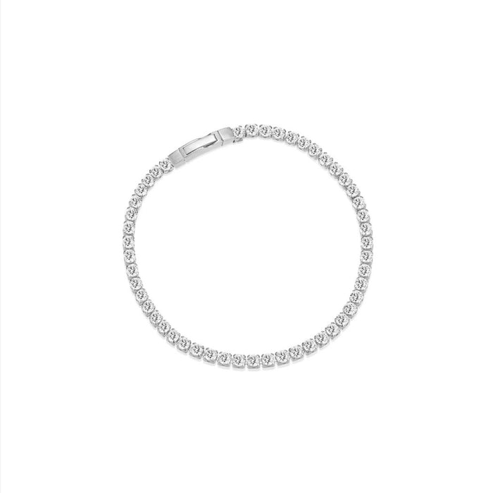 Ellera Grande Silver Bracelet w. Zirconias