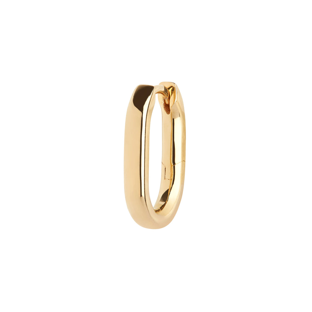 Slick Huggie Gold Plated Earring