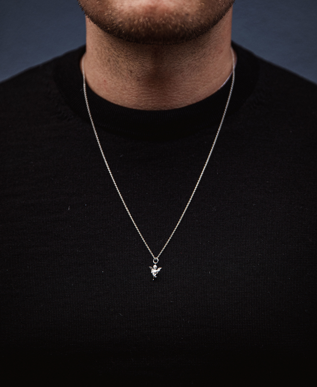 IX Angel Silver Pendant