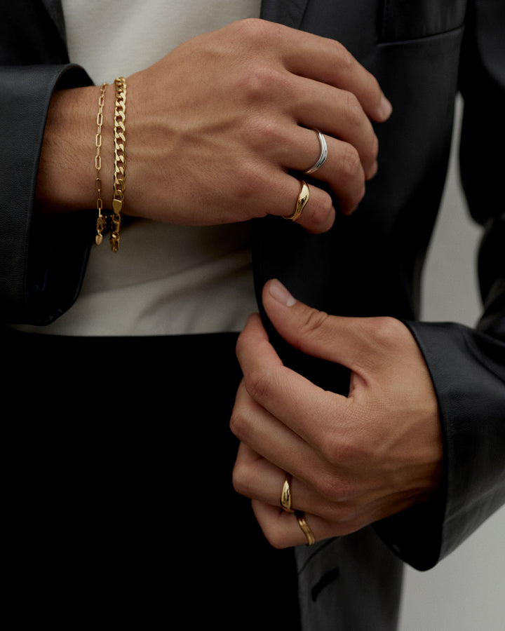 Vayu Gold Plated Ring