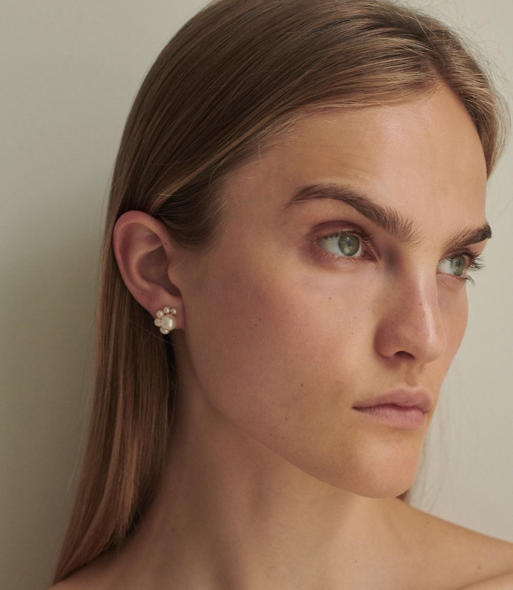 Federico Single 14K Gold Earring w. Pearl