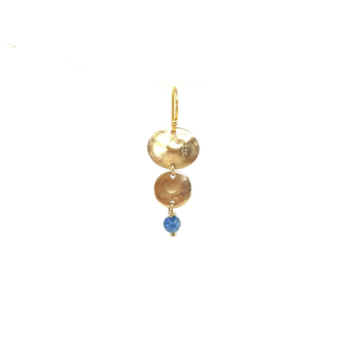 Sosi 14K Gulddoublé Ørering m. Kynite