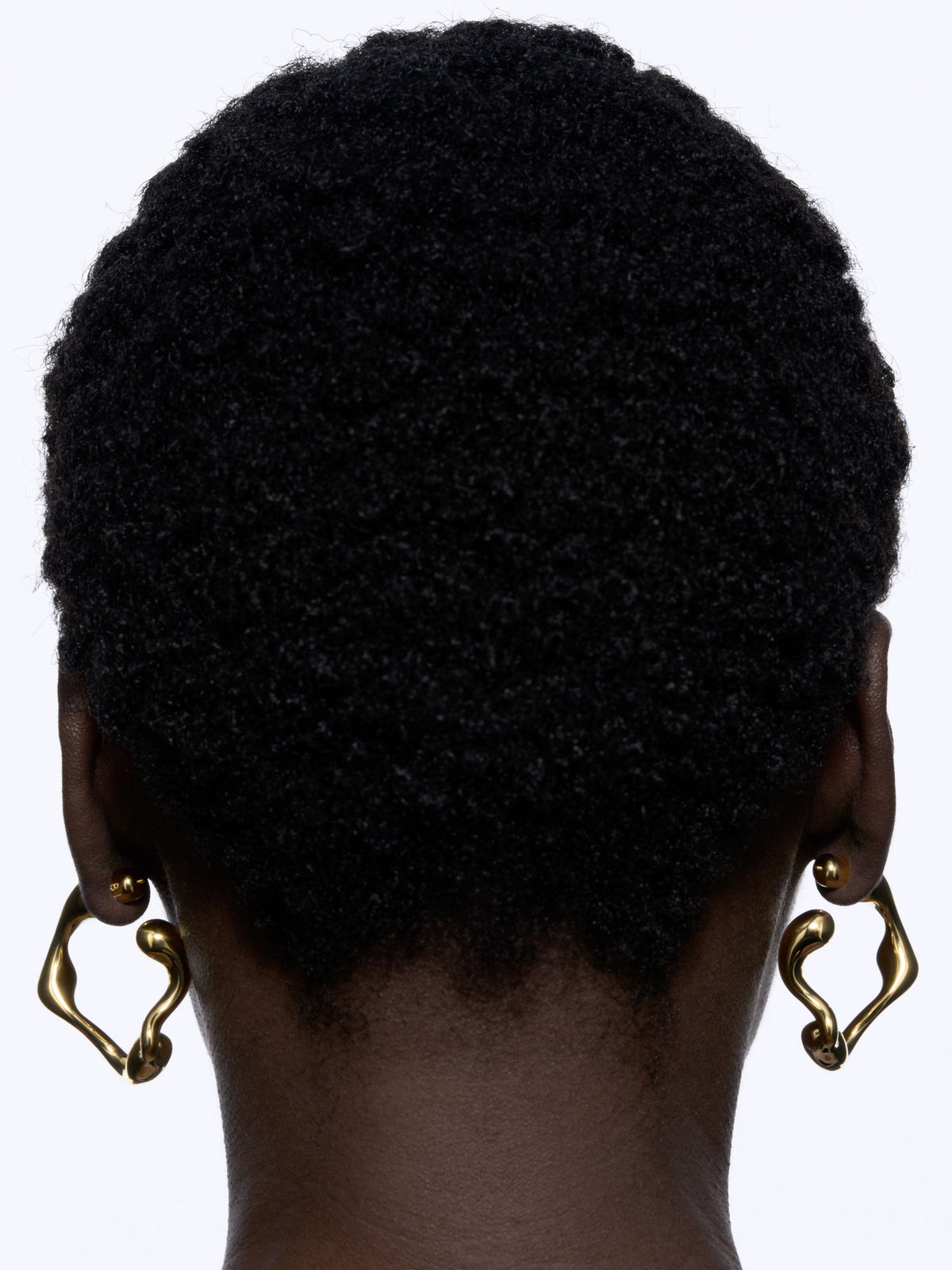 Splash Small Gold Plated Hoops