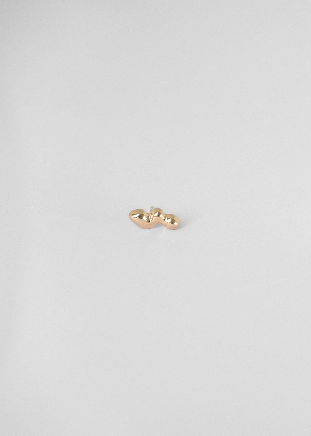 Spuma II 14K Gold Stud