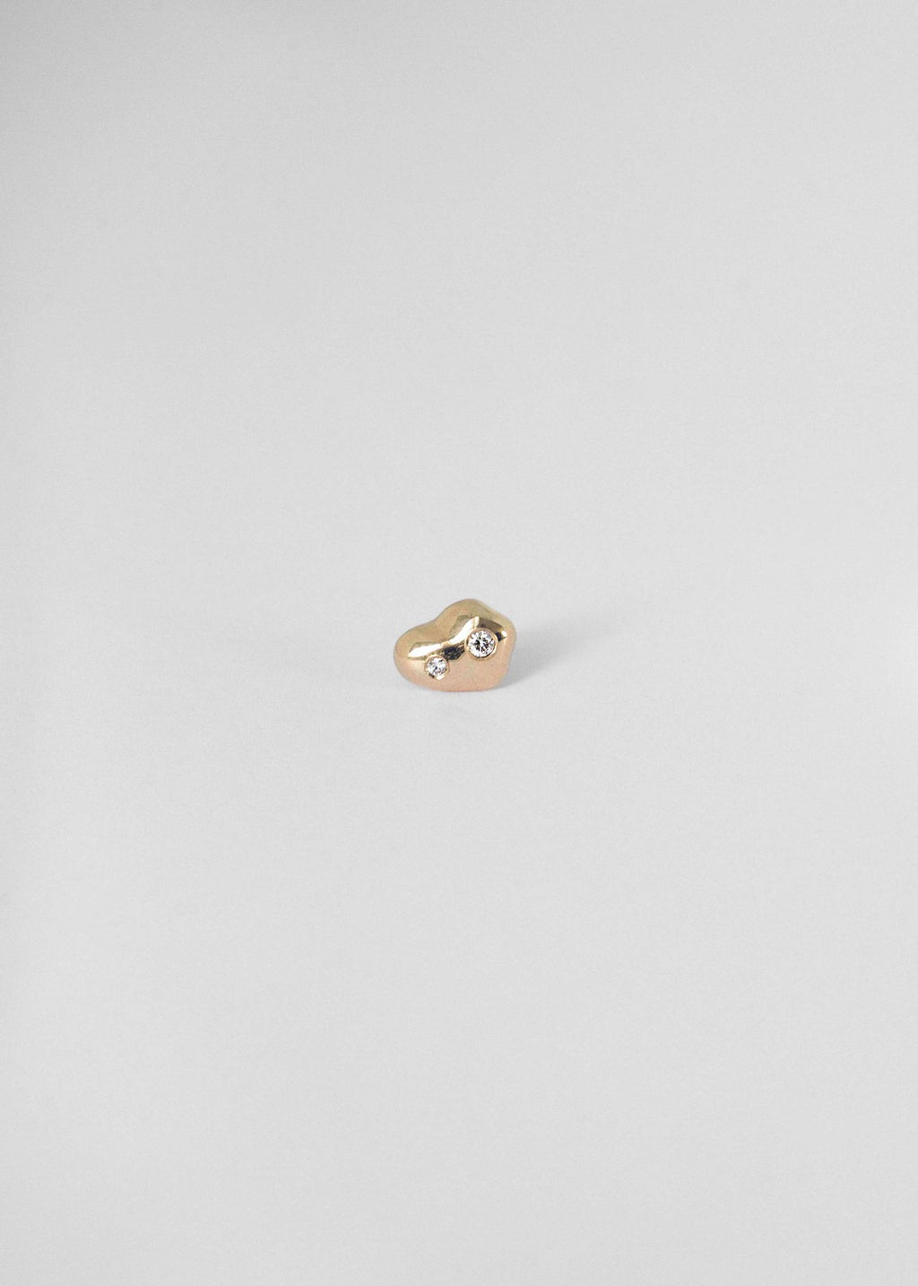 Spuma III Ohrstecker 14K Gold I Diamant