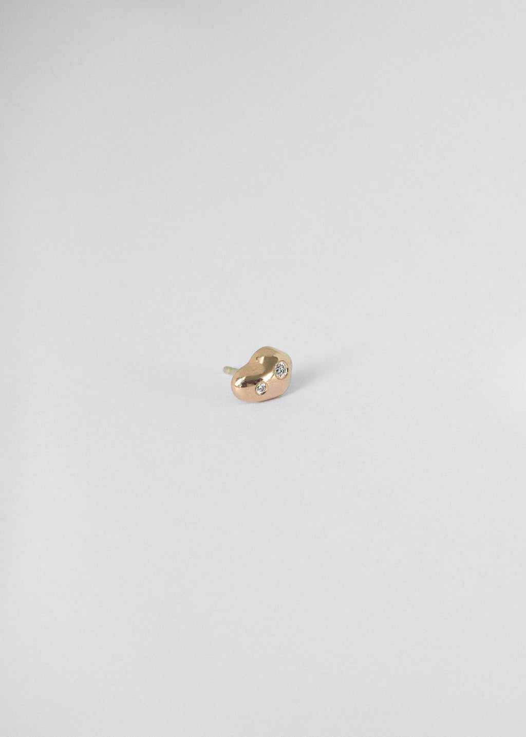 Spuma III Ohrstecker 14K Gold I Diamant