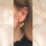 Sola 18K Gold Plated Stud w. Pearl