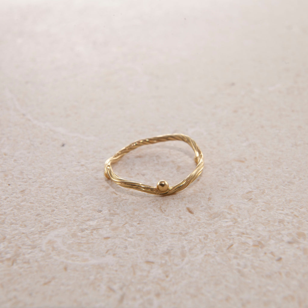 Seafire Phalanx 18K & 22K Gold Ring
