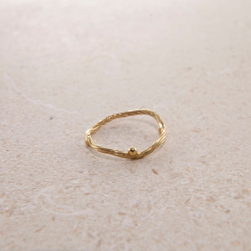 Seafire Phalanx 18K & 22K Gold Ring