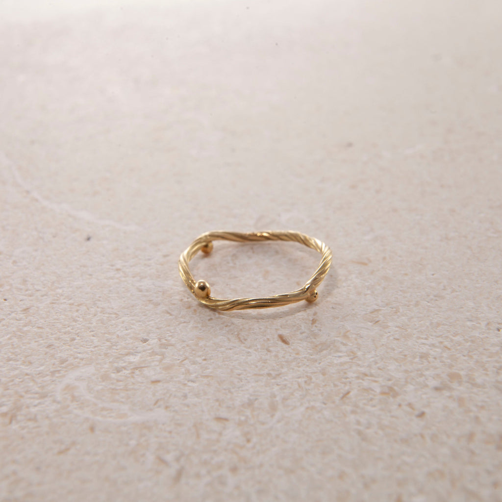 Seafire Phalanx 18K & 22K Gold Ring